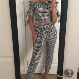 Nasty Gal Two Piece Jumpsuit